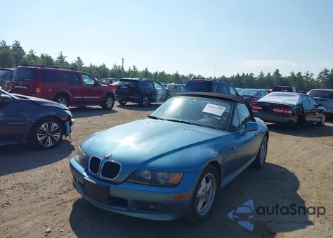 1997 BMW Z3 1.9 из США, поврежденный, VIN 4USCH7322VLB80113